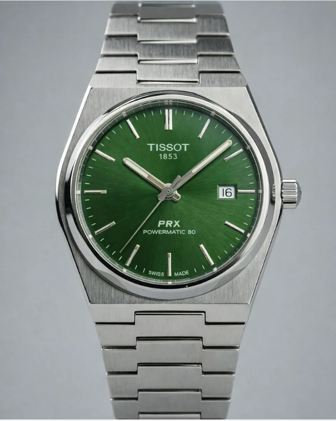 TST Sami Automatic Stainless Steel with Green Dail Watch T-08TST Sami Automatic Stainless Steel with Green Dail Watch T-08