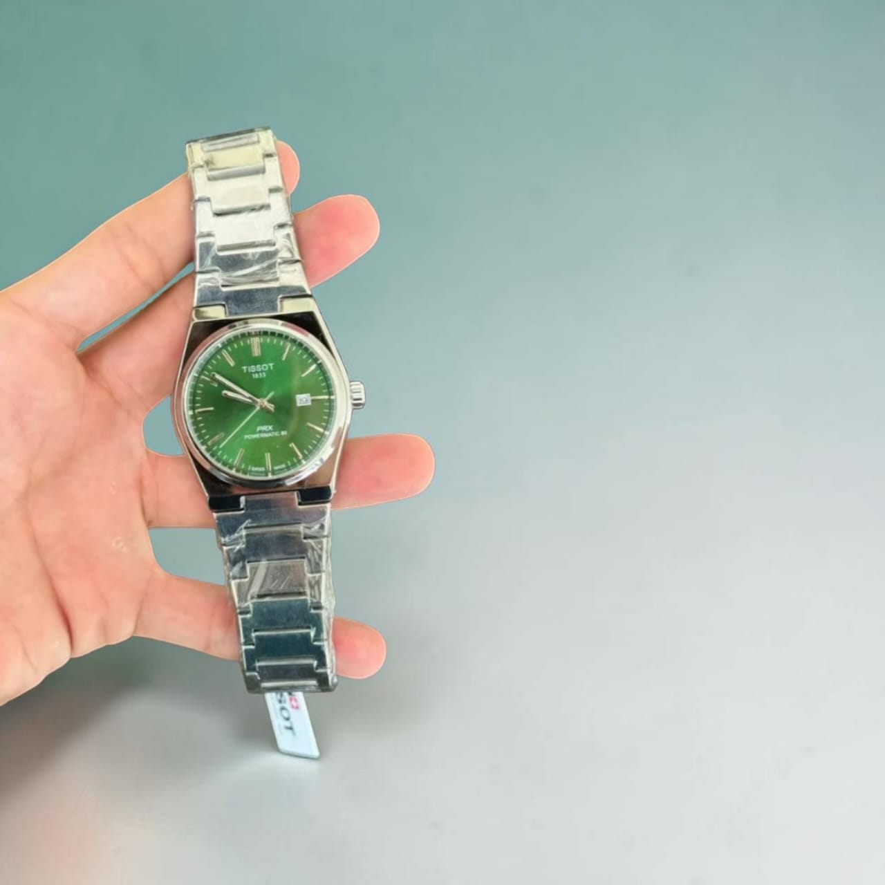 TST Sami Automatic Stainless Steel with Green Dail Watch T-08TST Sami Automatic Stainless Steel with Green Dail Watch T-08