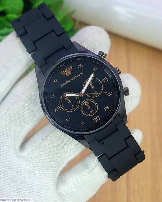 Emporio Arma Chronograph men-Watch Stainless Steel.