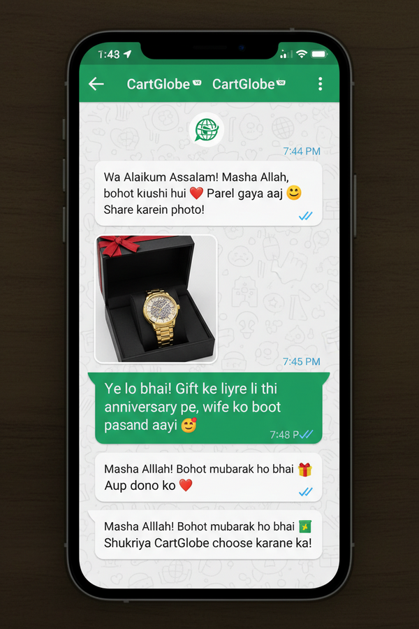 WhatsApp testimonial 2